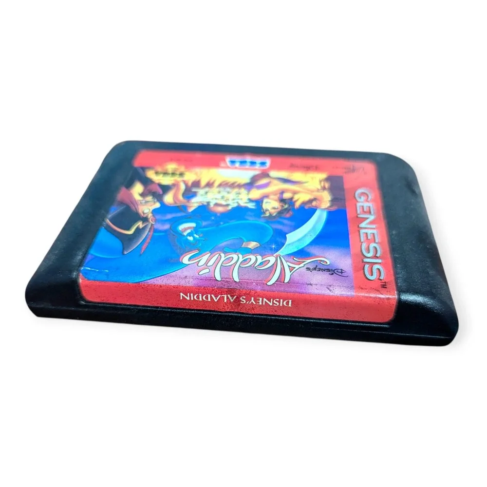 Disney's Aladdin Sega Genesis Video Game Cartridge‎ Only 1993 Virgin Games